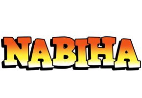 Nabiha sunset logo