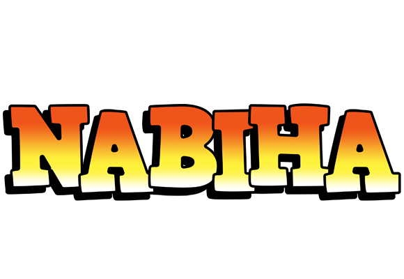 Nabiha sunset logo