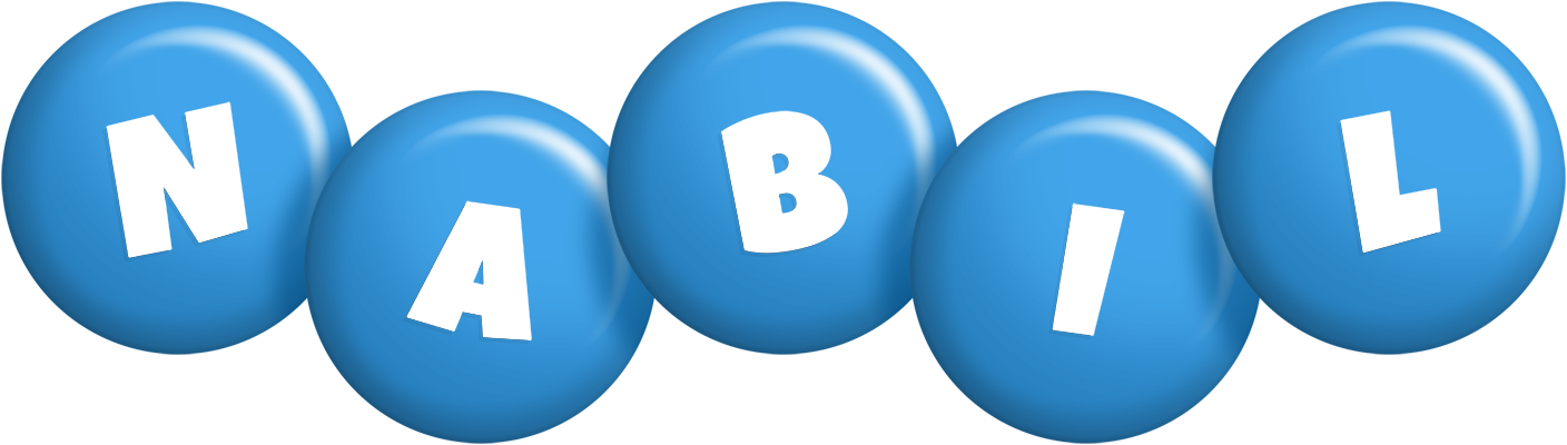 Nabil candy-blue logo