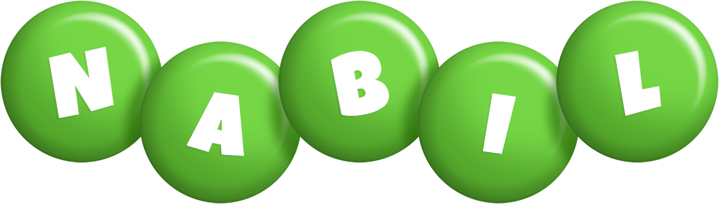 Nabil candy-green logo