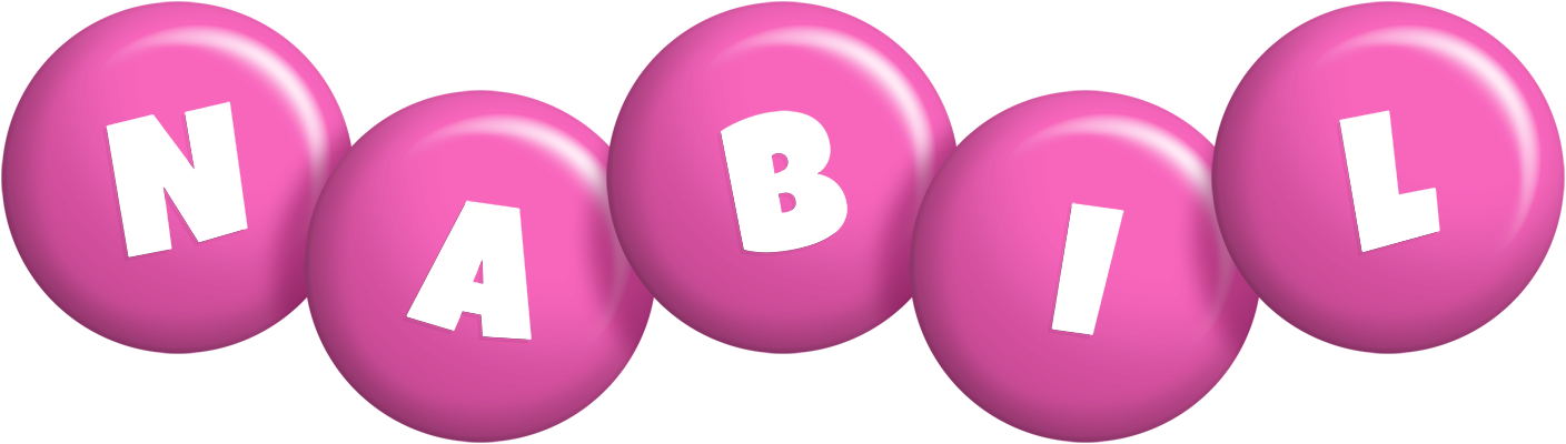 Nabil candy-pink logo