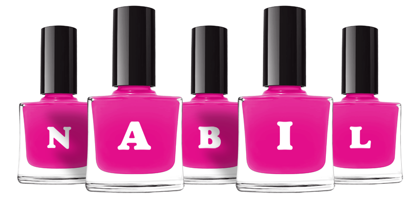 Nabil nails logo