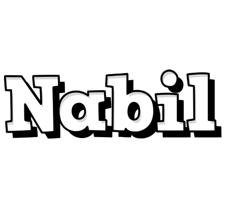 Nabil snowing logo