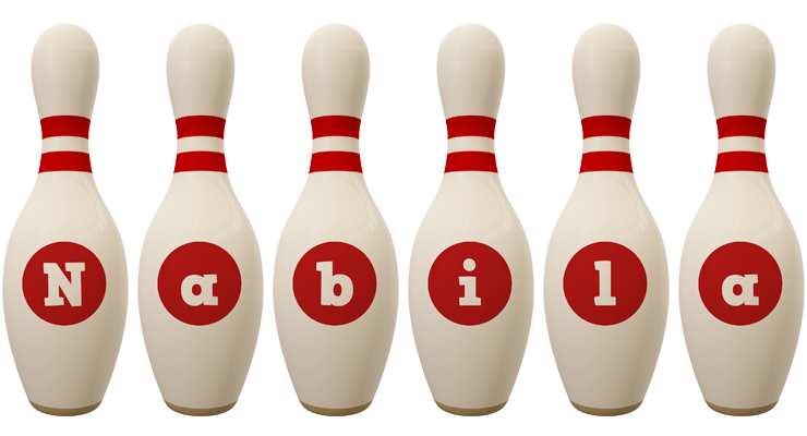 Nabila bowling-pin logo