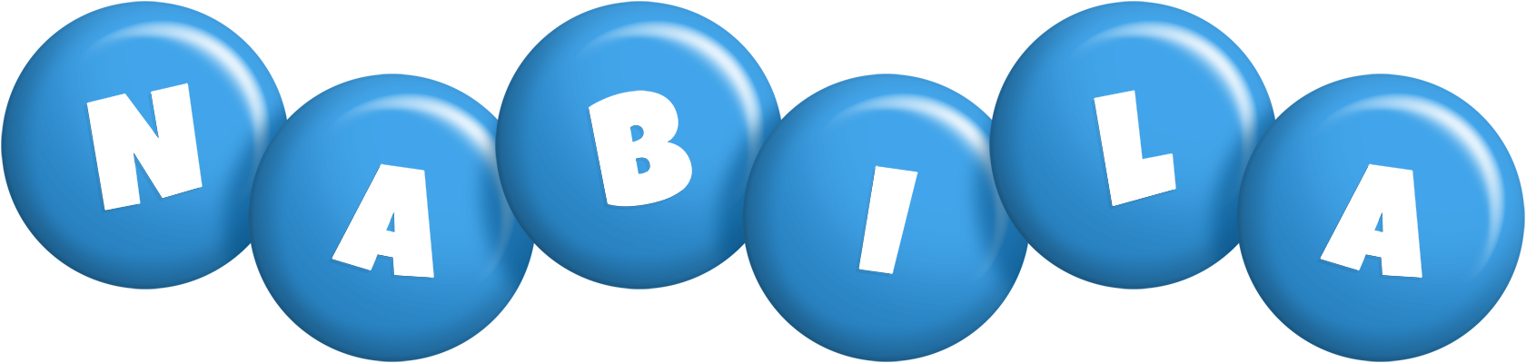 Nabila candy-blue logo