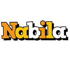 Nabila cartoon logo