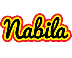 Nabila flaming logo