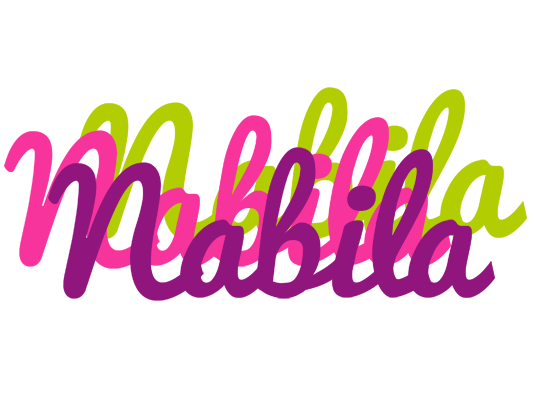 Nabila flowers logo