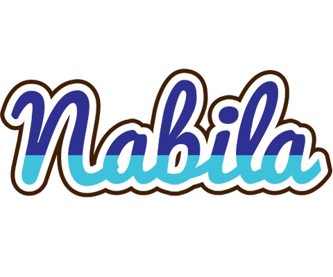 Nabila raining logo