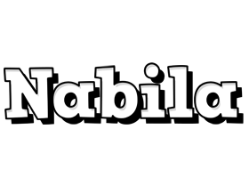 Nabila snowing logo