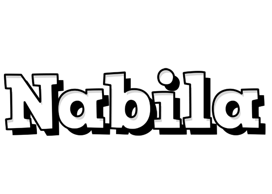 Nabila snowing logo