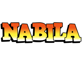 Nabila sunset logo