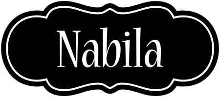 Nabila welcome logo