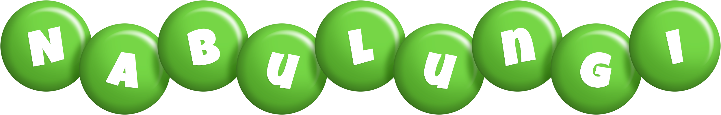 Nabulungi candy-green logo
