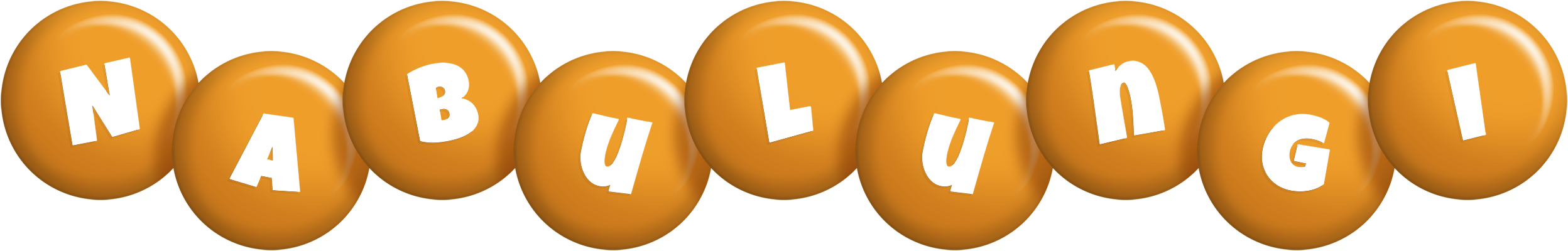 Nabulungi candy-orange logo