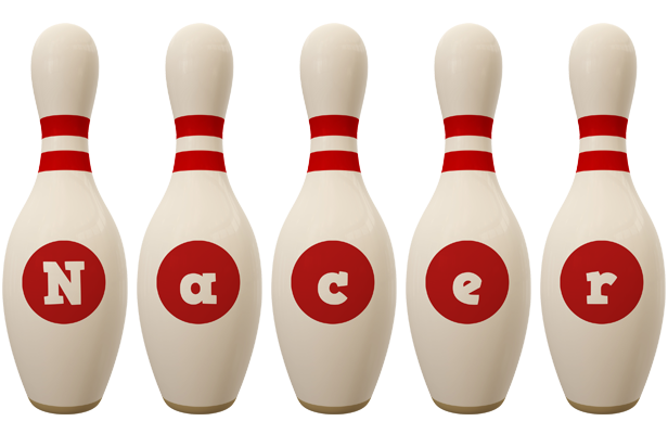 Nacer bowling-pin logo