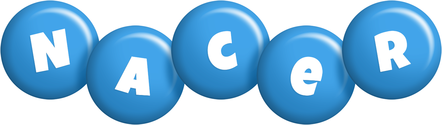 Nacer candy-blue logo