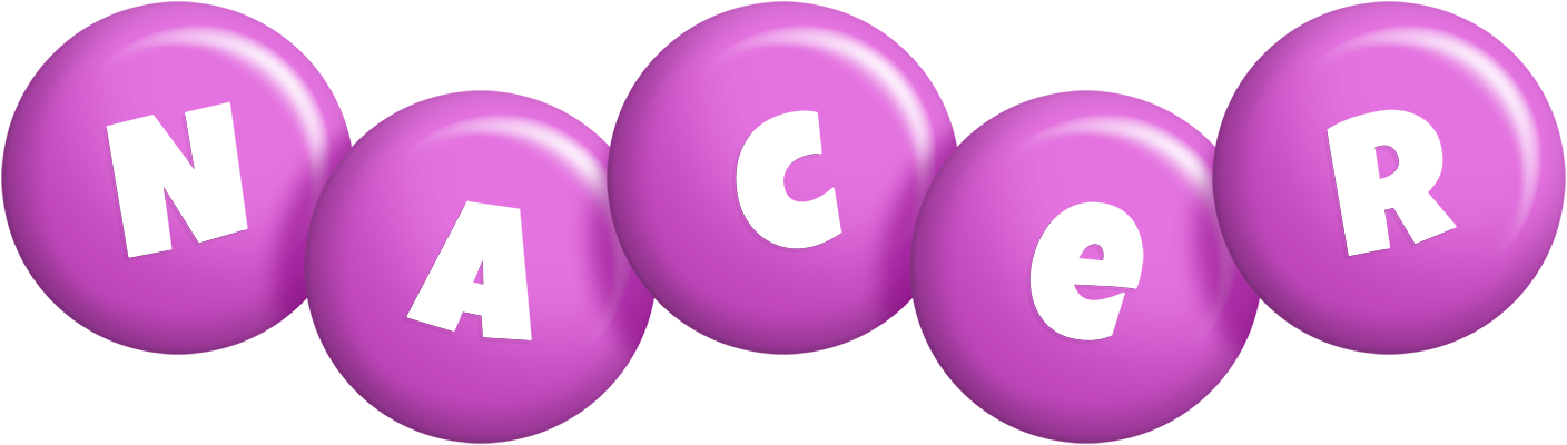 Nacer candy-purple logo
