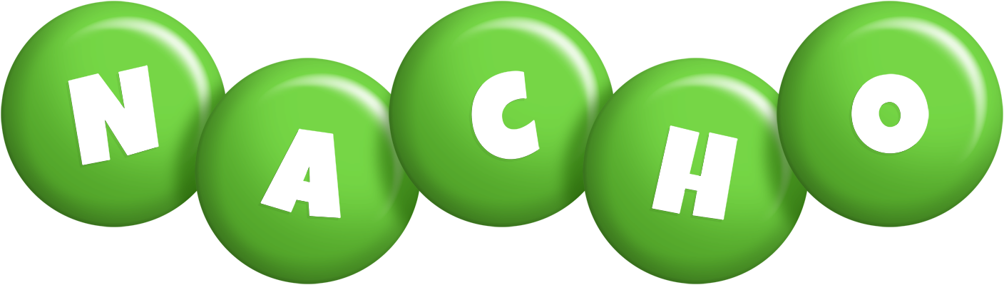 Nacho candy-green logo