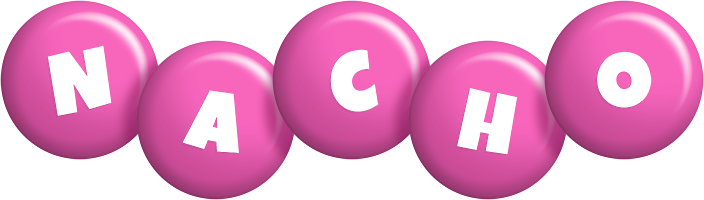Nacho candy-pink logo