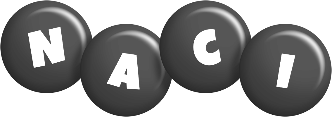 Naci candy-black logo