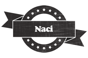 Naci grunge logo