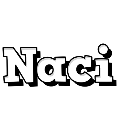Naci snowing logo