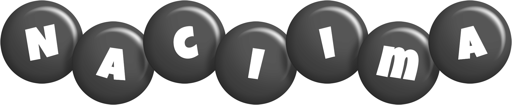 Naciima candy-black logo