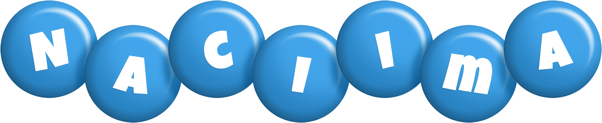 Naciima candy-blue logo