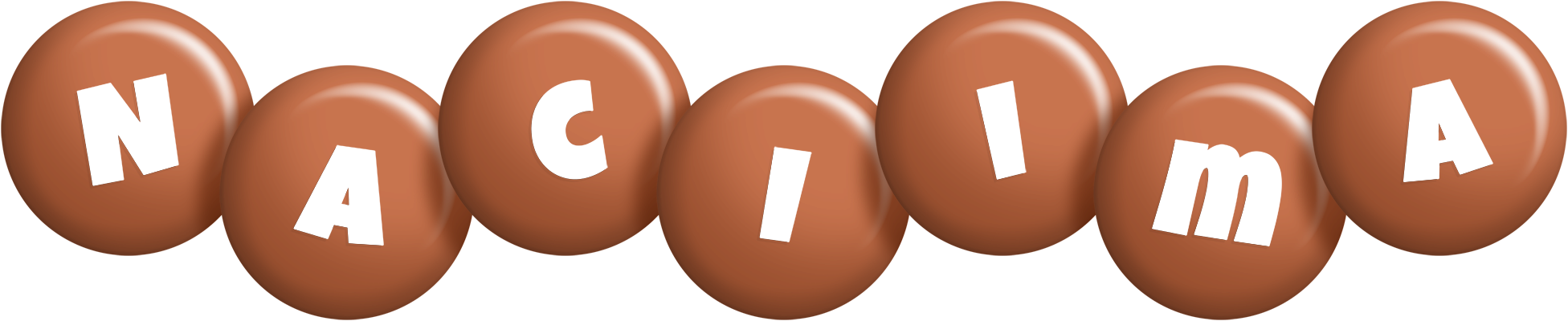Naciima candy-brown logo