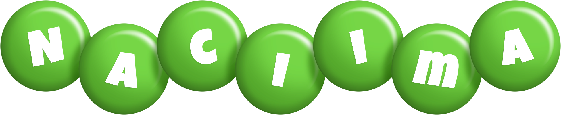 Naciima candy-green logo