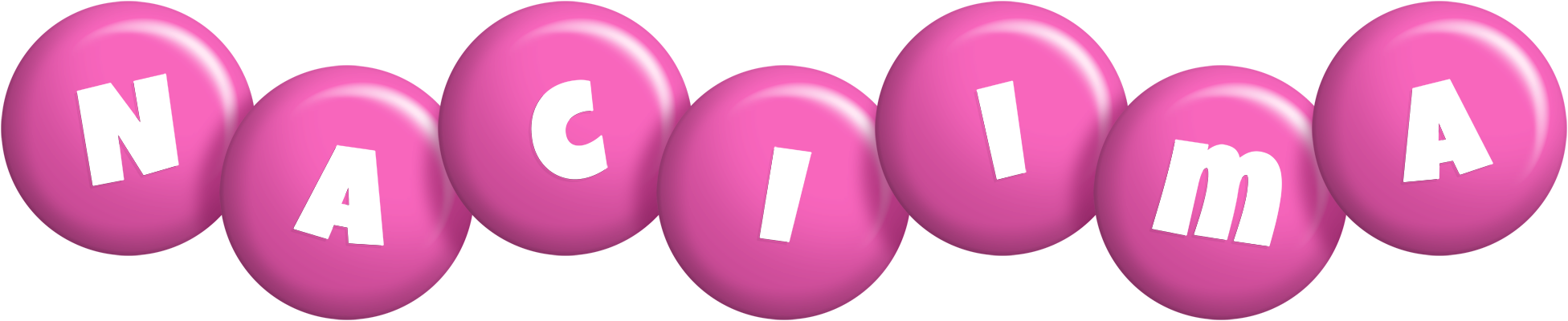 Naciima candy-pink logo