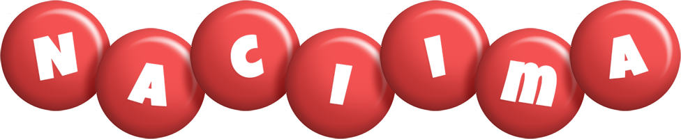Naciima candy-red logo