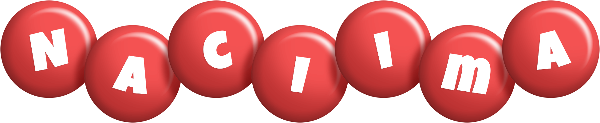Naciima candy-red logo