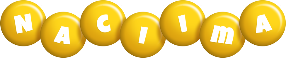 Naciima candy-yellow logo
