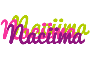 Naciima flowers logo