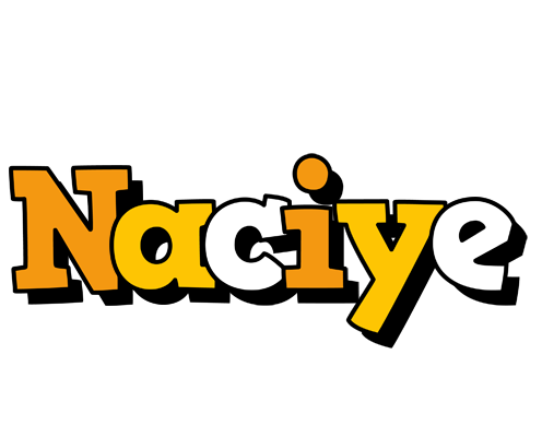 Naciye cartoon logo