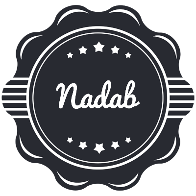 Nadab badge logo