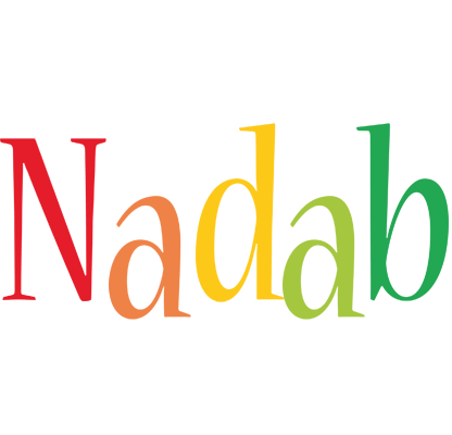 Nadab birthday logo