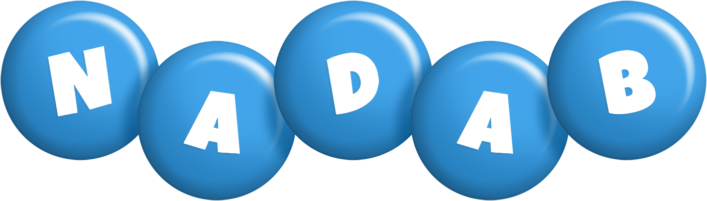 Nadab candy-blue logo