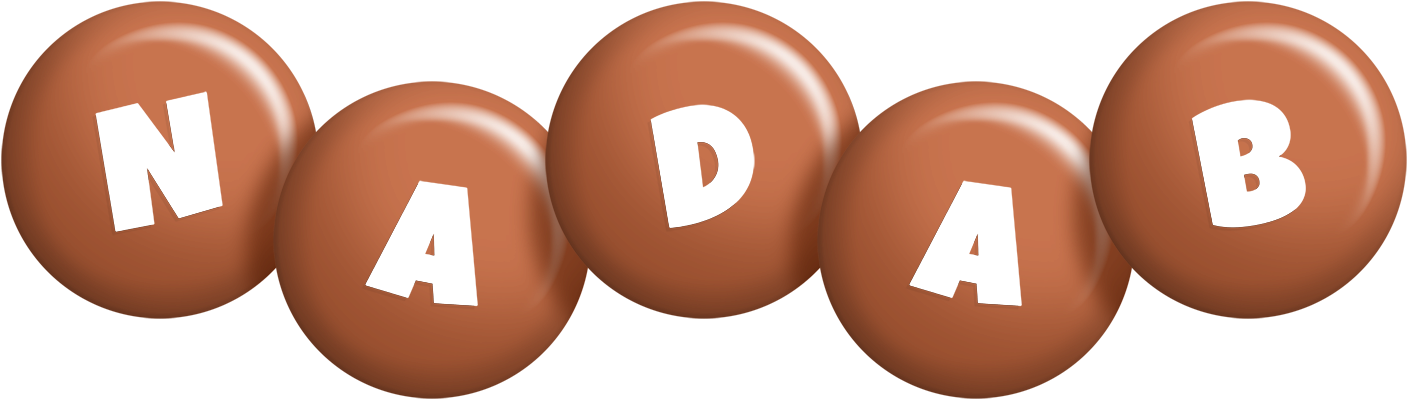 Nadab candy-brown logo