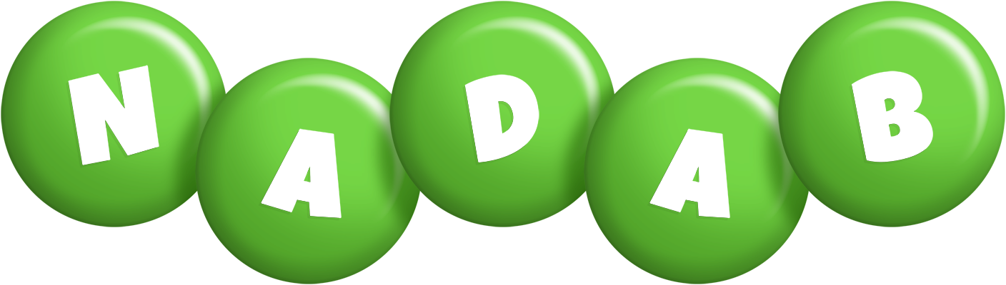 Nadab candy-green logo