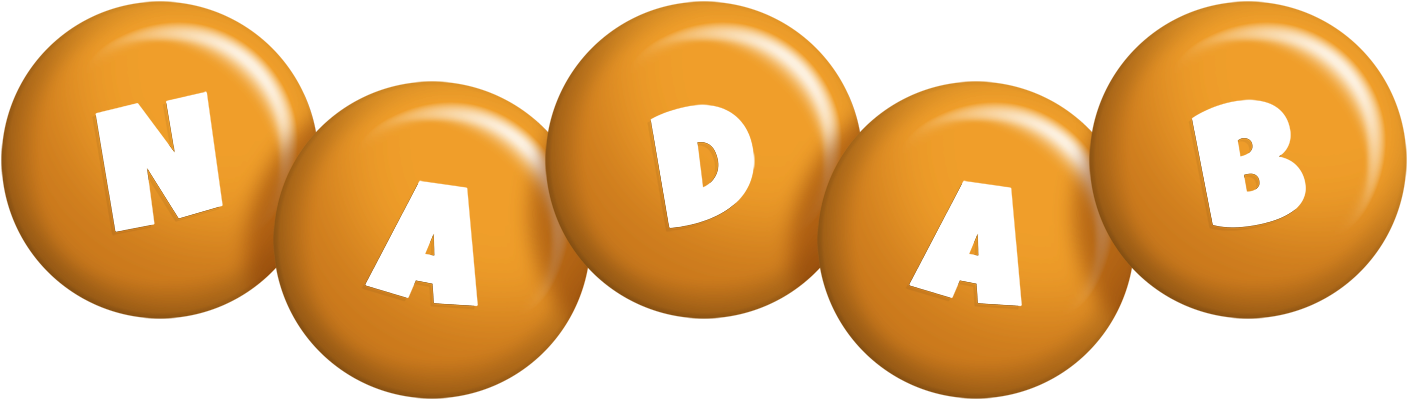 Nadab candy-orange logo