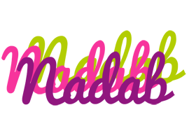 Nadab flowers logo