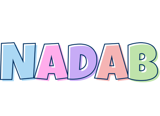 Nadab pastel logo
