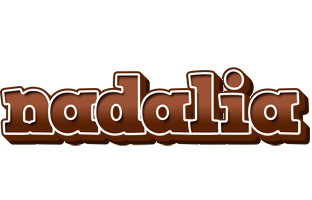 Nadalia brownie logo