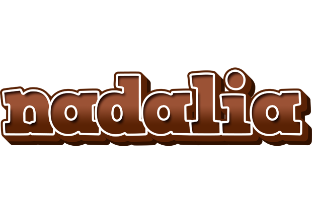 Nadalia brownie logo