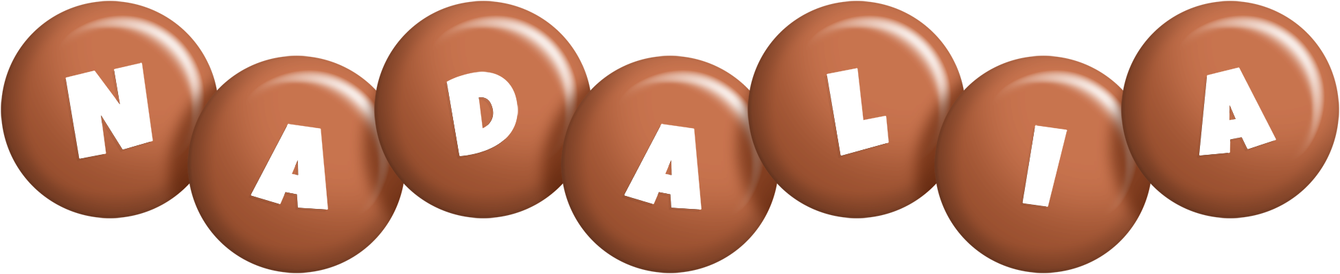 Nadalia candy-brown logo