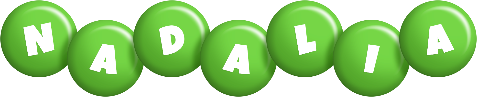 Nadalia candy-green logo