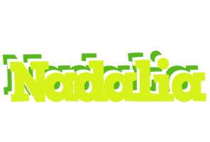 Nadalia citrus logo